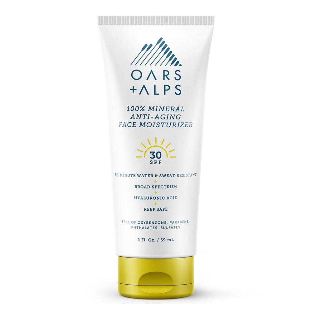 Oars + Alps 100% Mineral Anti-Aging Face Moisturizer with SPF 30