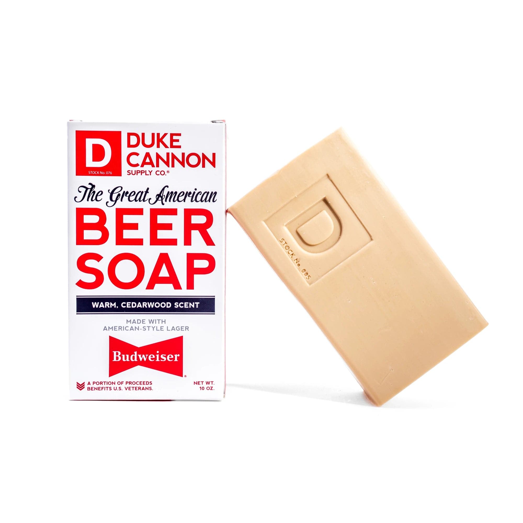 Duke Cannon The Great American Beer Soap - Made With Budweiser