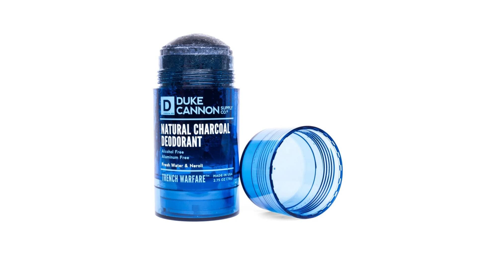 Duke Cannon Natural Charcoal Deodorant - Fresh Water + Neroli