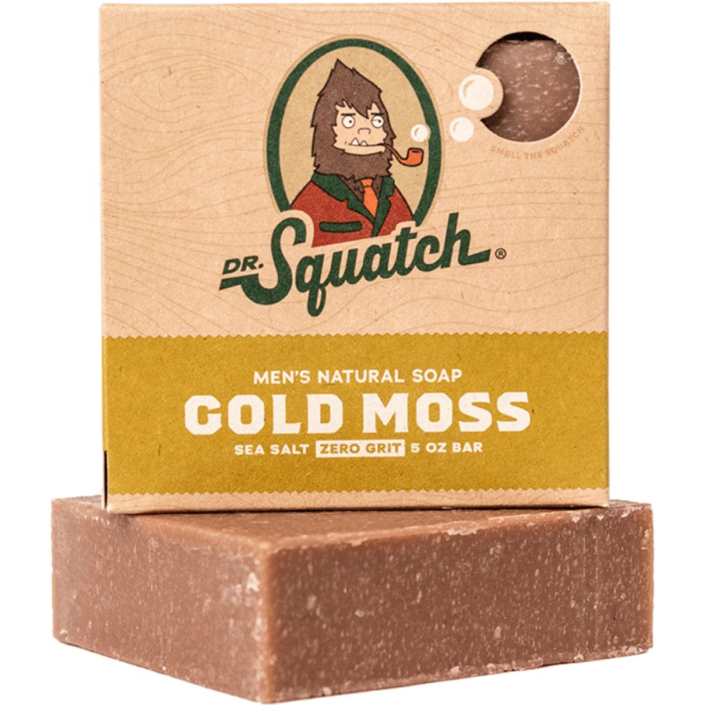 Dr. Squatch Gold Moss Bar Soap