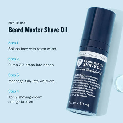 Grooming Lounge Beard Master Shave Oil