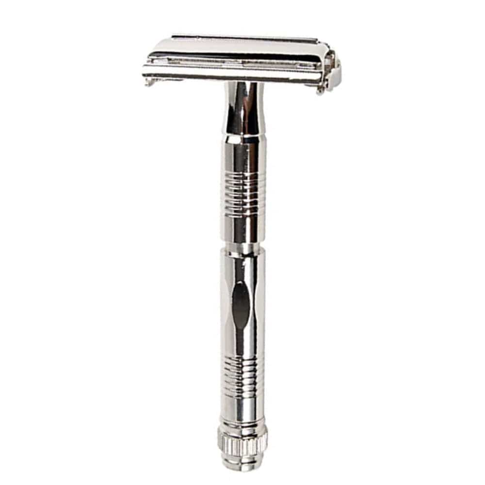 Parker 90R Long Handle Double-Edge Safety Razor