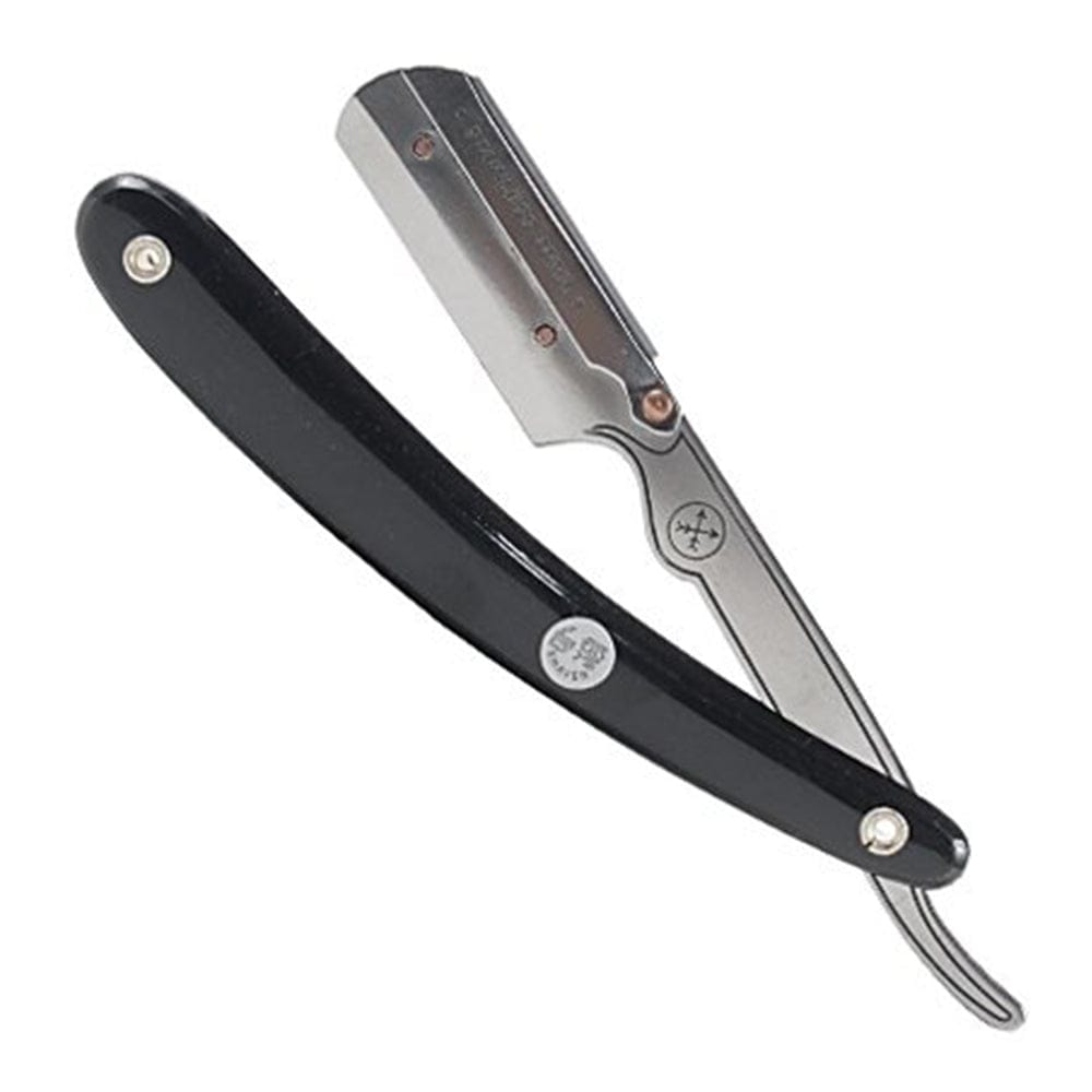 Parker SRB Black Handled Barber Straight Razor